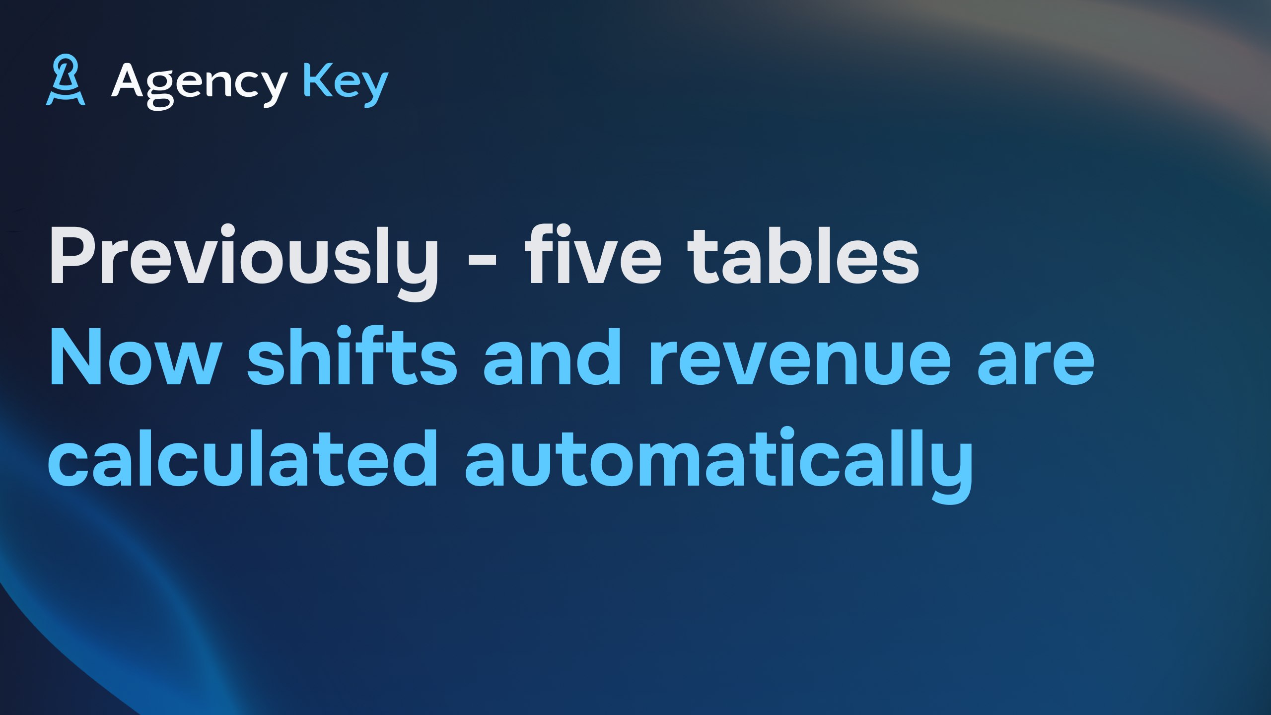 AgencyKey — What’s New