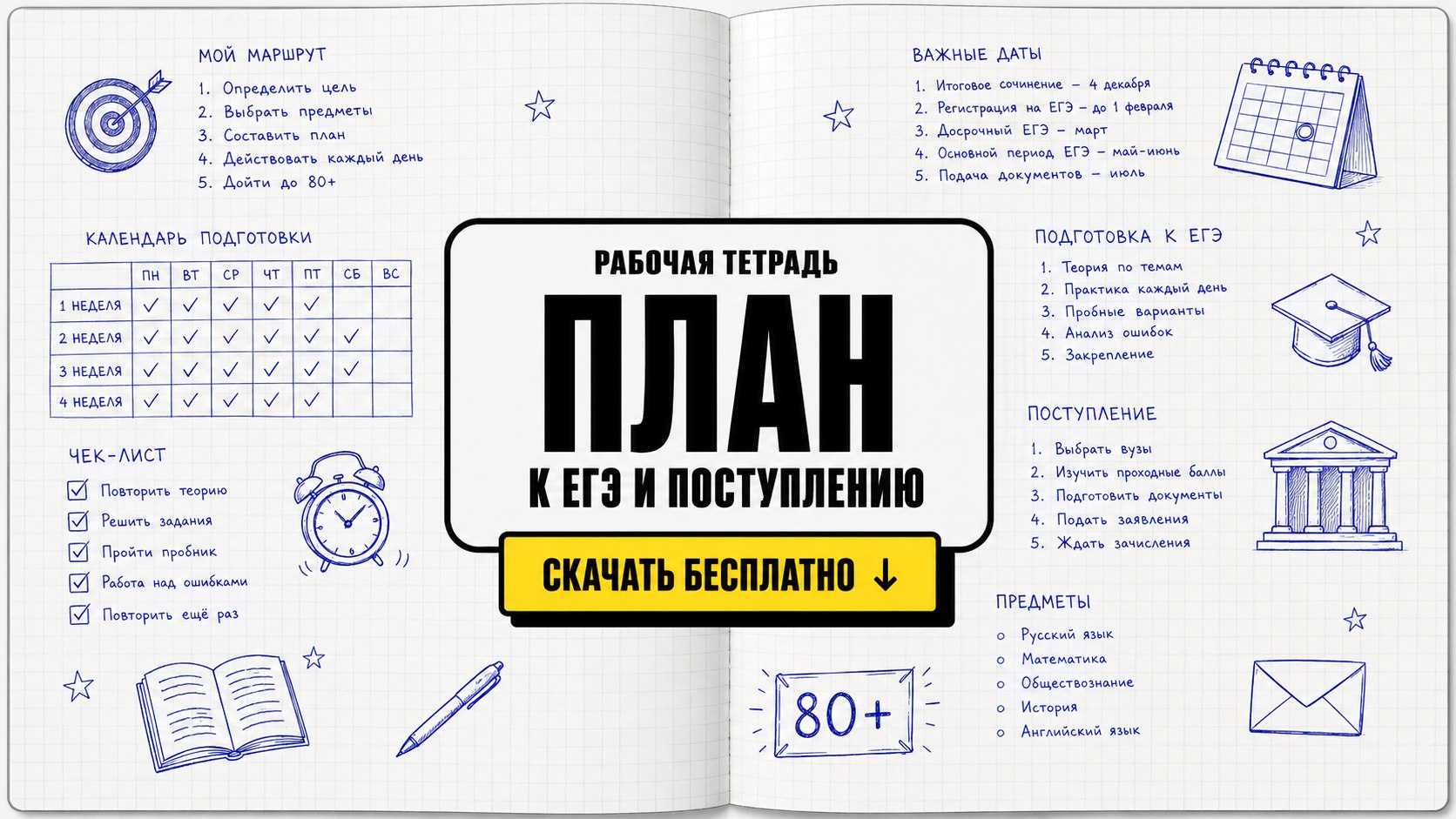 ❗️Родители, без паники! | Материалы от 100балльного