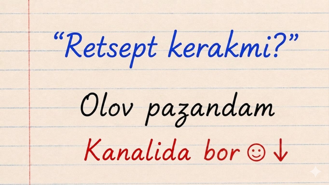 Olov Pazanda | Retseptlar