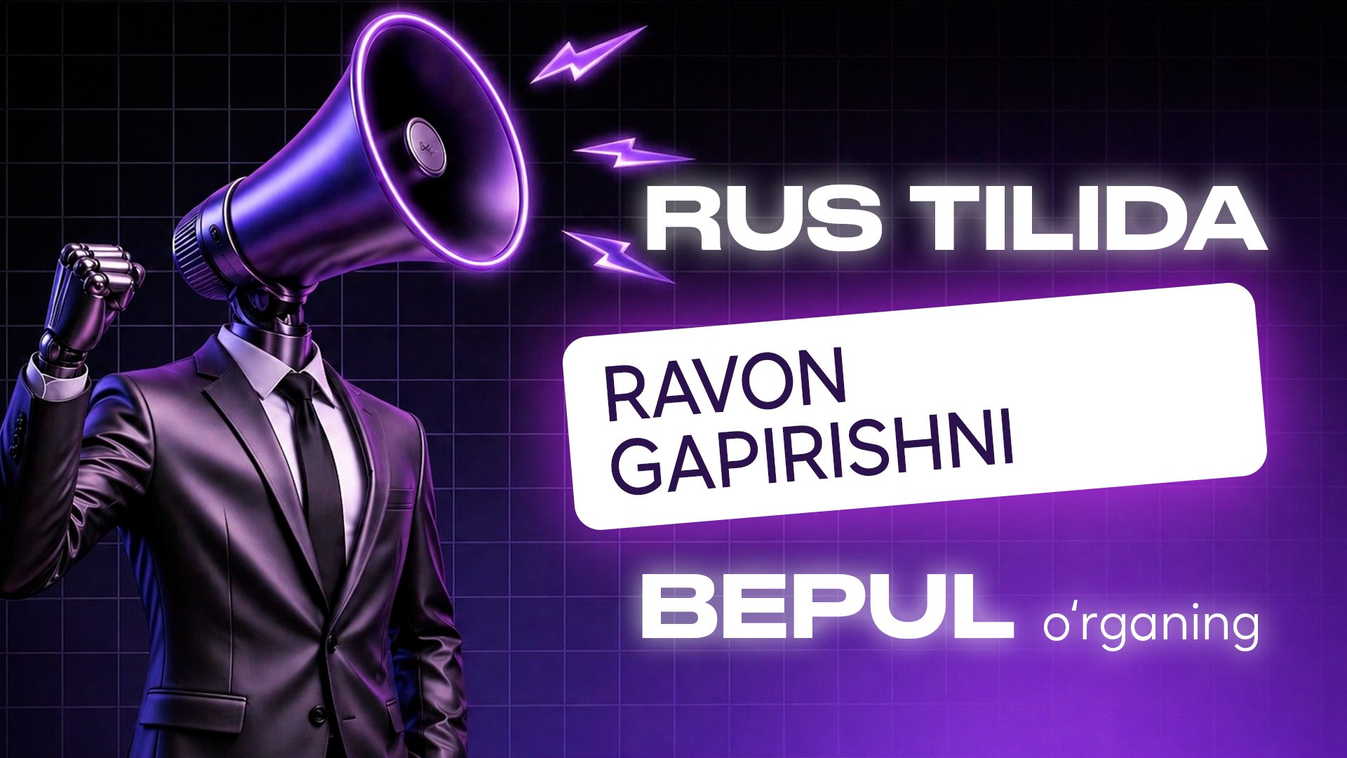 11-12-13-may | Rus tilida 0 dan gapirishgacha | Zarina Ismoilovna