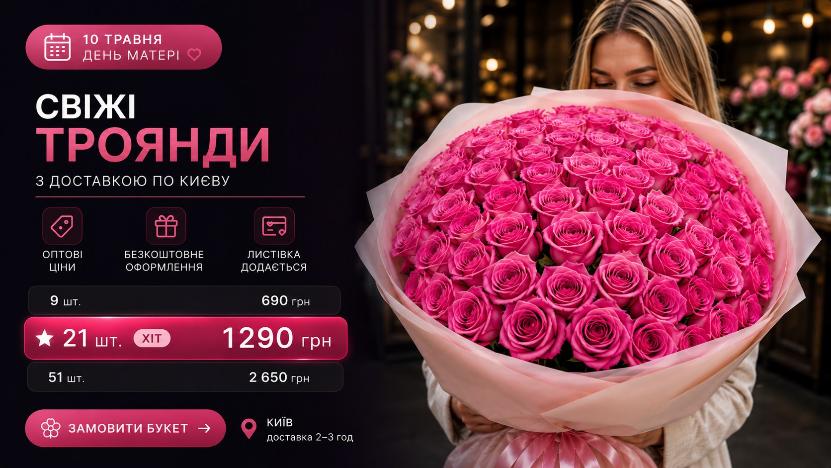 💐 Квіти Київ 💐