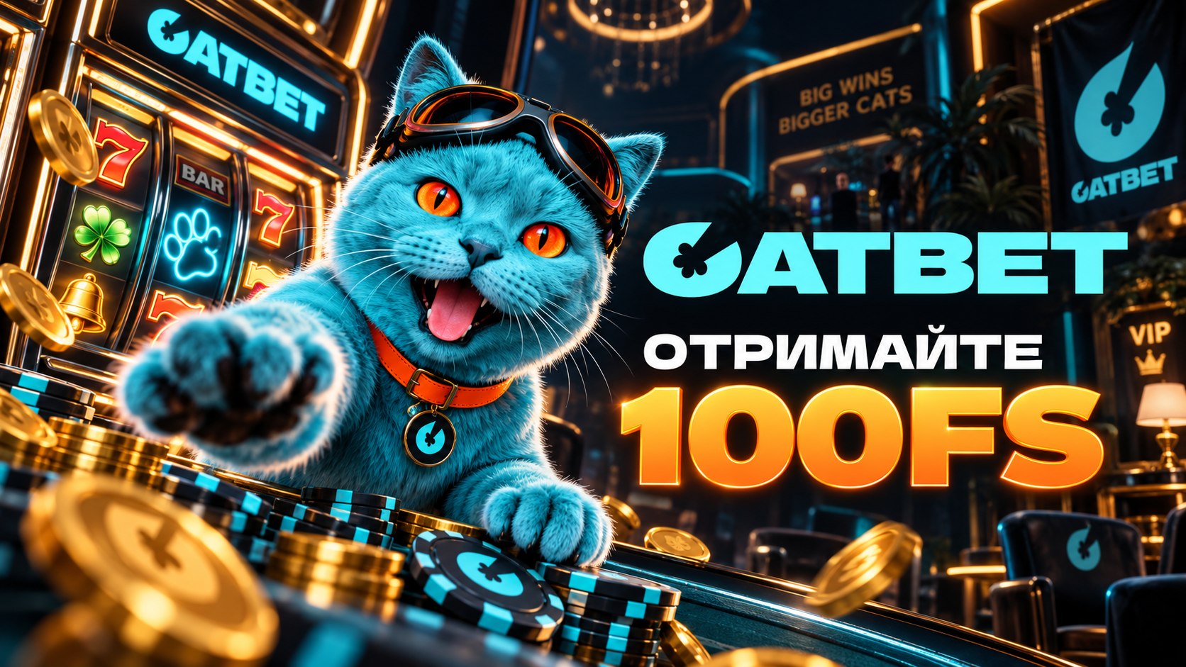 Ваш бонус від CATBET 🎰