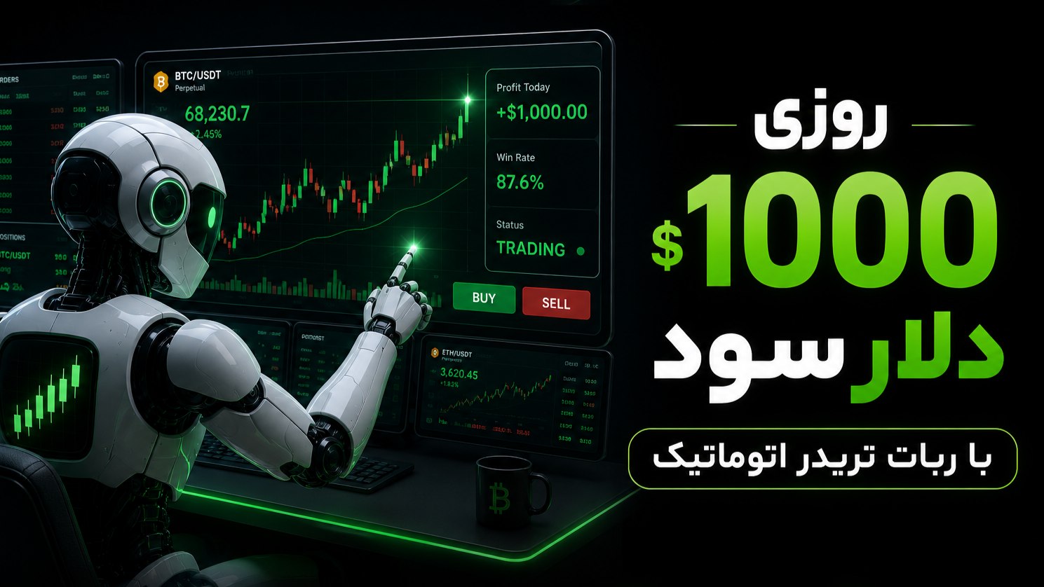 ربات تریدر کریپتو و فارکس