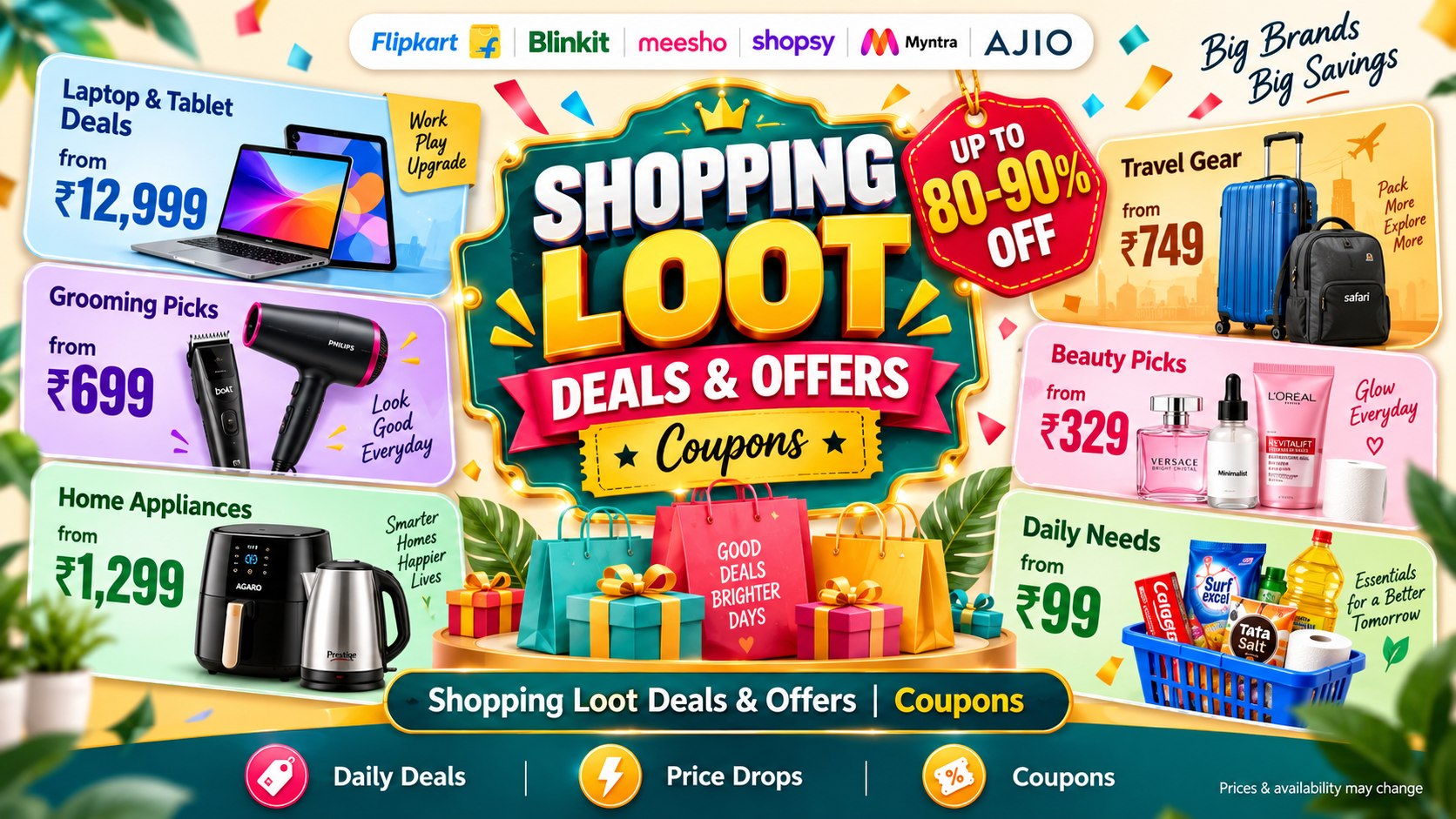 Shopping Loot Deals & Offers | Coupons