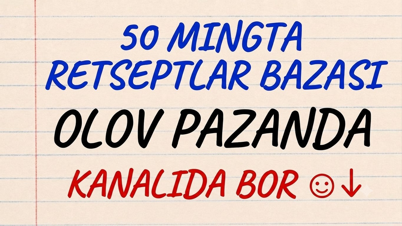 Olov Pazanda | Retseptlar