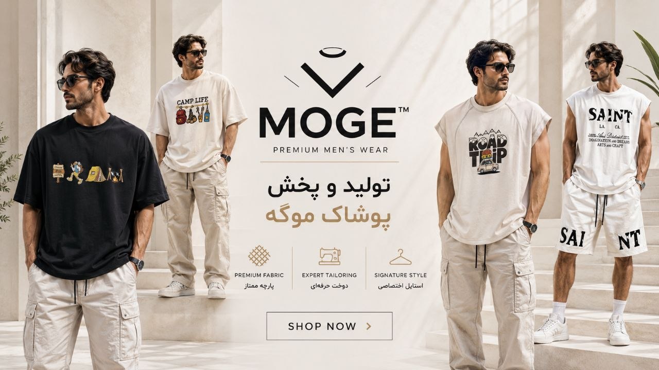 تولید و پخش پوشاک |Moge