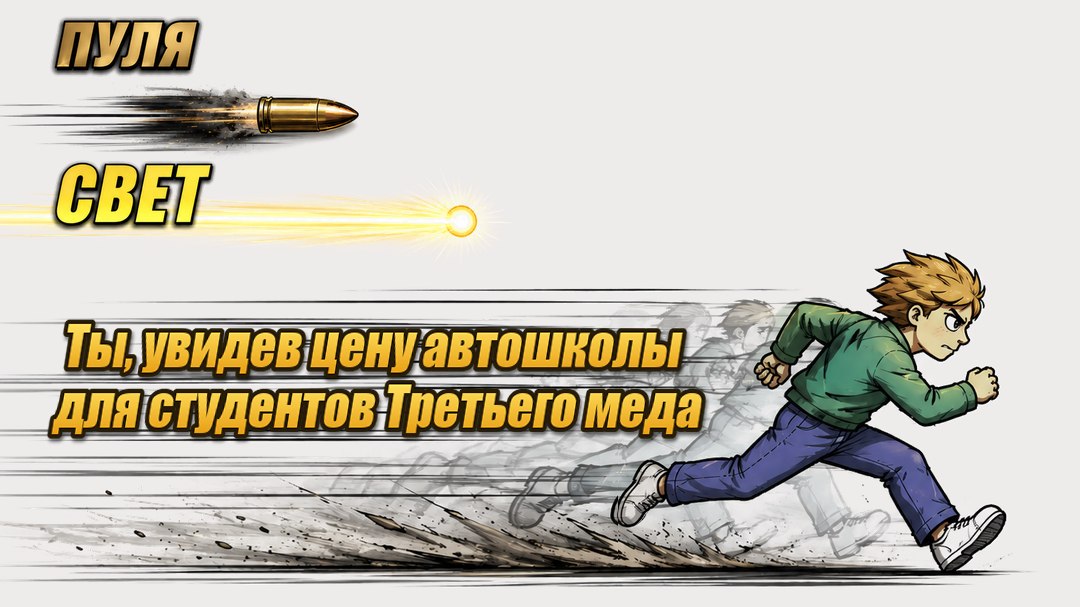 Автошкола студентам Третьего Меда